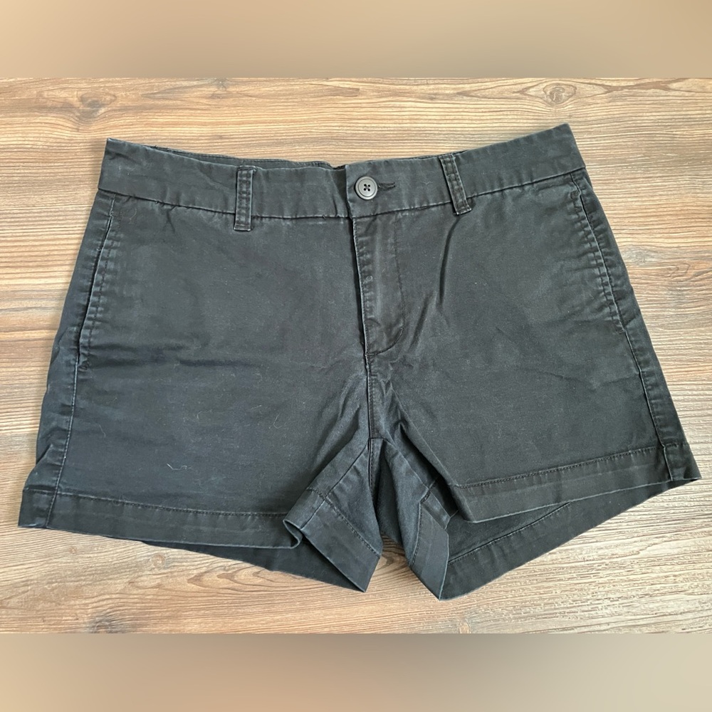 Gap Black Khaki Shorts